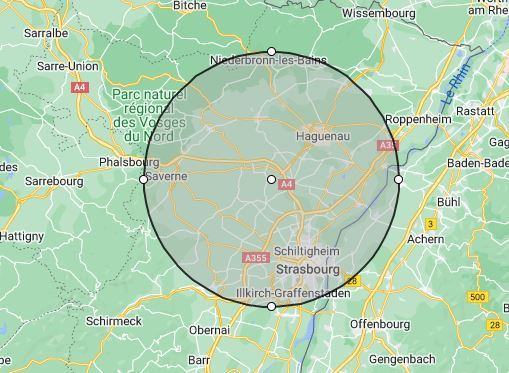 Carte lieu d'intervention